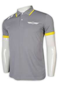 IGift logotipo personalizado poliéster Golf para Polo camisa para hombres alta calidad secado rápido Jersey OEM BSCI talla grande Casual gris - Product Image 2