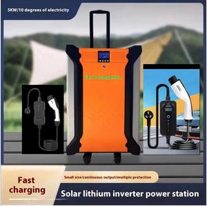 Batterie LiFePO4 5000W 10000Wh, stockage d'énergie mobile extérieur, panneau solaire MPPT, générateur d'énergie 220V pour recharge de voiture, onde sinusoïdale pure - Product Image 3