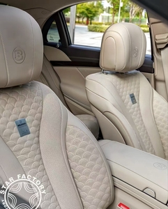 Set Completo di Coprisedili di Lusso in Pelle per Interni Auto per <span class=keywords><strong>Mercedes</strong></span> Benz Classe <span class=keywords><strong>S</strong></span> <span class=keywords><strong>W221</strong></span> W222 W223 - Product Image 6