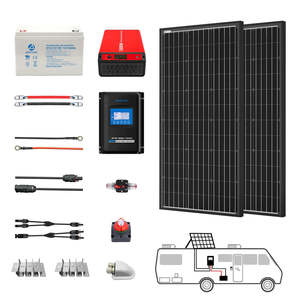 Sistema de Energía Solar para el Hogar ACOPOWER de 500W, Monocristalino/Policristalino, Inversor de Onda Sinusoidal Pura MPPT, Batería de Iones de Litio, Certificación TUV AL - Product Image 1