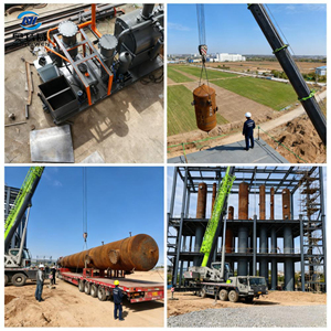 Machine polyvalente <span class=keywords><strong>de</strong></span> recyclage d'huiles usagées, <span class=keywords><strong>de</strong></span> câbles usagés et <span class=keywords><strong>de</strong></span> pneus usagés pour la production <span class=keywords><strong>de</strong></span> <span class=keywords><strong>carburant</strong></span> liquide (diesel ou essence) - Product Image 2