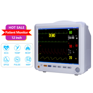 Monitor Veterinario Multiparamétrico Portátil de 12.1 Pulgadas de Alta Resolución para Cirugía Animal y UCI, Certificado CE Clase <span class=keywords><strong>II</strong></span>, 1 Año de Garantía - Product Image 3