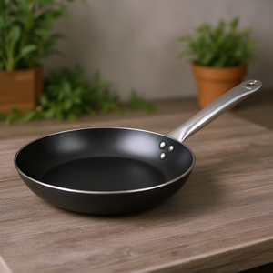 Padella Robust Plus da 10 pollici in alluminio antiaderente con manico in acciaio inossidabile per fornelli a gas e a induzione - Product Image 3