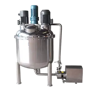 Equipamento de mistura do aço inoxidável 80L-10000L de alta capacidade para processar a colagem industrial