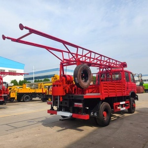 Plataforma de Perforación de Pozos de Agua Montada en Camión Dongfeng 4x4, con Bomba Hidráulica de Cabezal Rotatorio y Motor, Alta Rigidez, Profundidad Máxima de 100m - Product Image 3
