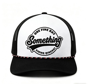 Gorra Trucker Personalizada con Trenza, 6 Paneles, Gorra con Cuerda, Logotipo Bordado, Gorras Deportivas de Alta Calidad, Ajustables para Hombre - Product Image 1