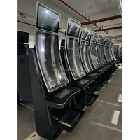 Moniteur incurvé vertical 43 pouces multi-jeux en métal de haute qualité pour lieux de divertissement, modèle 2025, vente chaude