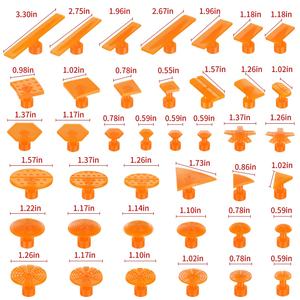 Super PDR 40pcs Set Premium <span class=keywords><strong>PC</strong></span> Material Tabs Car Dent Puller for Car Hail Damage - Product Image 6