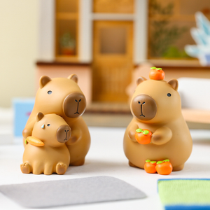Serie Capybara Caja ciega original Figuras coleccionables adorables Diseños únicos Elementos sorpresa Hobby favorito de los entusiastas - Product Image 2