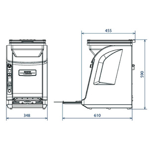 Pour Autec ASM 865 Machine à feuilles de riz pour la fabrication de sushis sans effort Nouveau moteur de composant de base pour hôtels Cuisine japonaise - Product Image 5