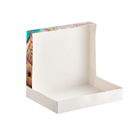Boîte à donuts personnalisée avec logo, intérieur métallique, pour donuts carrés mochi, chaussettes, soins de la peau, pâtisserie, coffrets cadeaux, boîtes de sécurité Klein