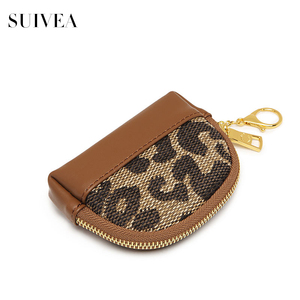 2023 nuevo bolso de concha con estampado de leopardo Retro nicho exquisito Mini lápiz labial monedero bolso de tarjeta monedero - Product Image 4