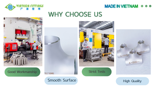 Codo de Tubería de Acero Inoxidable ASME B16.9 A SA403 de 45 Grados y Radio Largo 304 304L 316 316L para Alta Presión en Vietnam - Product Image 4