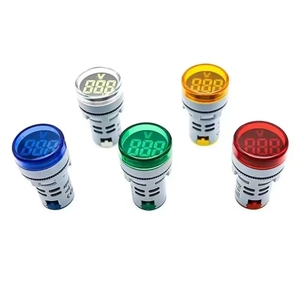 YUDA yüksek kaliteli AD16-22DSV dijital LED ekran Mini voltmetre tek fazlı gerilim metre ölçü testi - Product Image 5