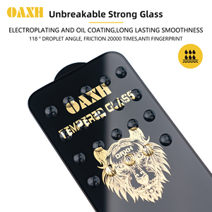 Ripiegabile Lion King elettrolitica in vetro temperato con olio Anti schermo statico per <span class=keywords><strong>iphone</strong></span> per xiaomi note 12 /13 proteggi schermo - Product Image 3