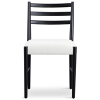 Chaises de salle à manger modernes du milieu du siècle Chaises de salle à manger de cuisine rembourrées en lin Chaises d'appoint de salle à manger