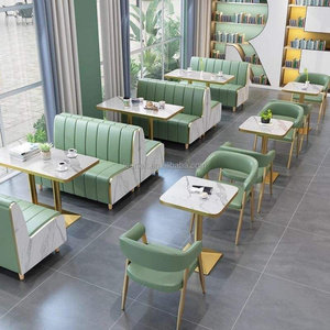 Tavolo da pranzo e sedia in marmo di lusso <span class=keywords><strong>per</strong></span> ristoranti e caffetterie mobili eleganti <span class=keywords><strong>per</strong></span> <span class=keywords><strong>spazi</strong></span> <span class=keywords><strong>commerciali</strong></span> - Product Image 3