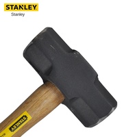 Marteau octogonal en acier à haute teneur en carbone Stanley, tête de marteau en acier, manche en bois dur, 405 mm, 4, 6, 8, 10, 12 livres, marteau de percussion, 56-401