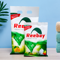 Reebay 250g 500g 1kg 3kg Fabricant OEM Détergent à lessive en poudre de qualité supérieure Poudre à laver