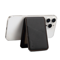 Portefeuille de téléphone portable RFID en similicuir avec support magnétique et rangement de cartes de luxe