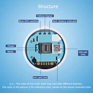 Gelang <span class=keywords><strong>GPS</strong></span> Mini untuk anak, gelang pelacak <span class=keywords><strong>GPS</strong></span> 4G LTE perhiasan ponsel Alarm SOS orang tua - Product Image 6