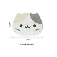 Tapis sec instantané de terre de diatomées classique plateau de tasse absorbant l'eau pour la maison cuisine Table tapis de pierre tampon de vidange support de boue