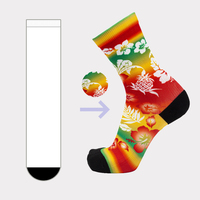 OEM respirant doux mode en gros impression personnalisée haute qualité blanc Crew chaussettes de sport