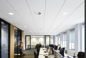 Fiberglass Acoustic <strong>Ceiling</strong> Conceal Edge Fireproof Soundproof <strong>Ceiling</strong> <strong>Panel</strong> - Product Image 5