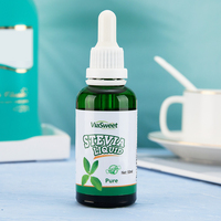 Vente chaude stevia liquide prix d'usine édulcorant stevia saveur pure stevia liquide gouttes
