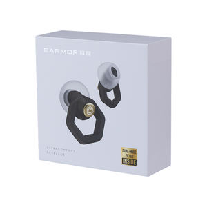 2026 EARMOR Herbruikbare gehoorbescherming Zwart Blauw Siliconen Oordopjes Slaap Waterdicht Zwemmen Filter Oordopjes Geluidsreductie - Product Image 2