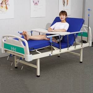 <span class=keywords><strong>Cama</strong></span> de Hospital Médica con 2 Manivelas y Construcción de Acero para Pacientes a Precios Competitivos - Product Image 5