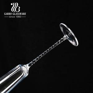 Copa <span class=keywords><strong>de</strong></span> Champán <span class=keywords><strong>de</strong></span> Lujo Hecha a Mano, Diseño en Espiral, Tallo Largo, Copa <span class=keywords><strong>de</strong></span> Martini, <span class=keywords><strong>Cristal</strong></span> con Borde <span class=keywords><strong>Cortado</strong></span> con Láser, <span class=keywords><strong>Copas</strong></span> <span class=keywords><strong>de</strong></span> Vino - Product Image 4