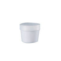 Conteneur cosmétique de voyage en plastique 30ml 50ml 60ml, boîte à crème, lotion, pommade avec marquage à chaud