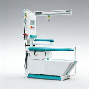 Mesa de planchado multifuncional de lujo de 220V con función de succión y soplado, pistola quitamanchas, plancha de vapor y caldera incorporada. - Product Image 2