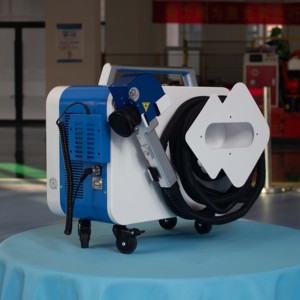 Machine de <span class=keywords><strong>nettoyage</strong></span> au laser à impulsions de fibres 200W/300W, nouvelle génération, pour une élimination efficace de la rouille, de la peinture, du bois, de la pierre, de l'acier inoxydable et de l'aluminium - Product Image 6