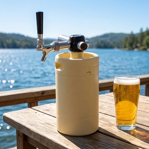 Distributeur de Boissons Portable Inox 2L pour Cocktails – Kit de Cocktails à Pression pour l'Été et la Plage – Meilleures Ventes - Product Image 2