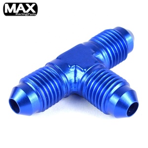 Connecteur mâle AN4 AN6 AN8 AN10, pièces de voiture en aluminium, adaptateur mâle, carburant, tuyau d'air, en forme de raccord - Product Image 3