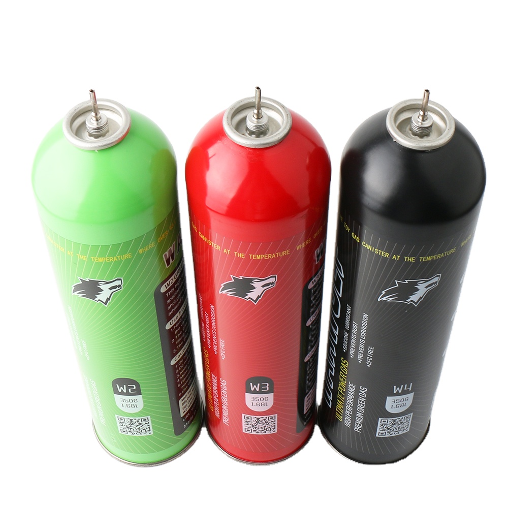 最適な圧力 1100ml×4本 WE レッドガス (グリーンガス トップガス