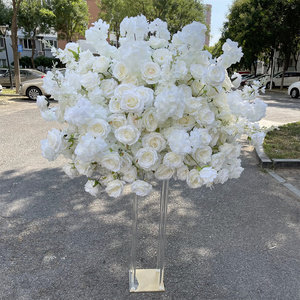 IFG - <span class=keywords><strong>Arreglos</strong></span> <span class=keywords><strong>de</strong></span> Bolas <span class=keywords><strong>de</strong></span> Flores Decorativas Grandes <span class=keywords><strong>de</strong></span> Color Marfil <span class=keywords><strong>de</strong></span> 90 cm <span class=keywords><strong>de</strong></span> Diámetro, Diseño Nuevo - Product Image 2