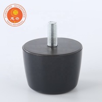Nouvelle Arrivée Pieds de Meuble en Plastique PP de Remplacement Vis 8mm Anti-corrosion Installation Facile Extérieur Salon Atelier