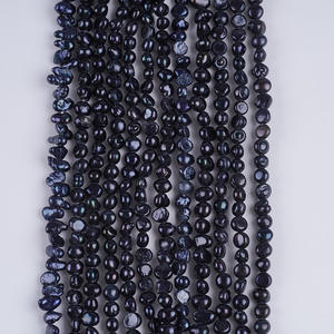 Perlas de Agua Dulce Naturales de Zhuji, Casi Redondas, de Luz Intensa, de 3.5-4 mm, Semiterminadas, para Hacer Collares y Pulseras, Perlas Sueltas - Product Image 1