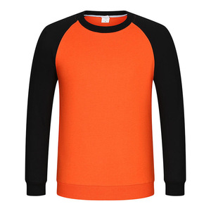 เสื้อสเวตเชิ้ตคอกลมแบบมีสีตัดกัน แขนยาว บุขนด้านใน ใส่ได้ทั้งชายและหญิง สำหรับใส่ทุกวัน พิมพ์โลโก้ตามสั่ง เสื้อผ้าสำหรับทำงาน - Product Image 2