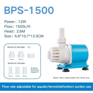 Pompe à eau submersible 20w 3.6m avec filtration d'aquarium de petite taille mais à haut débit et support OEM - Product Image 4