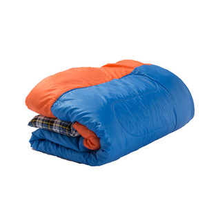 Sac de couchage épais en polyester, style enveloppe, lavable en machine, pour deux personnes, adapté aux saisons, utilisation en extérieur, en intérieur et au bureau - Product Image 3