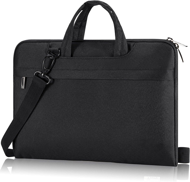 Factory Men's Laptop Bag Waterproof Computer Sleeve Carrying Case with Shoulder Straps & Handle Made in China