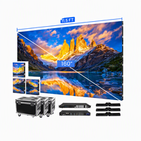 Écran LED de location 4K P1.86 P2 P2.5 Mur vidéo intérieur HDR10 Plus pour conférences, expositions et scènes