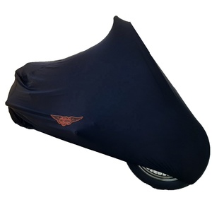 Housse de moto d'intérieur universelle anti-rayures, souple et extensible, de <span class=keywords><strong>grande</strong></span> taille, pour <span class=keywords><strong>parking</strong></span> souterrain - Product Image 1