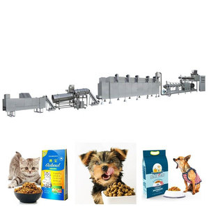 Machine de fabrication d'aliments automatiques pour chiens/chats, nouvelle, très demandée, capacité 100-300 kg/h, 380V/50HZ, garantie 1 an - Product Image 5