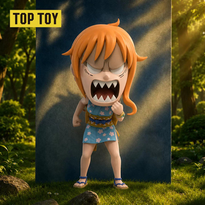 Autentico TOPTOY One Piece Silly Faces Wano Country Blind Box Set Completo 6 Pezzi Divertenti Figure Anime Chibi da Collezione per Scrivania Regalo - Product Image 4