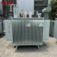 Transformateur de distribution triphasé à double enroulement série S13-M 115 kV 50/60 Hz avec changeur de dérivation hors circuit, immergé dans l'huile et étanche